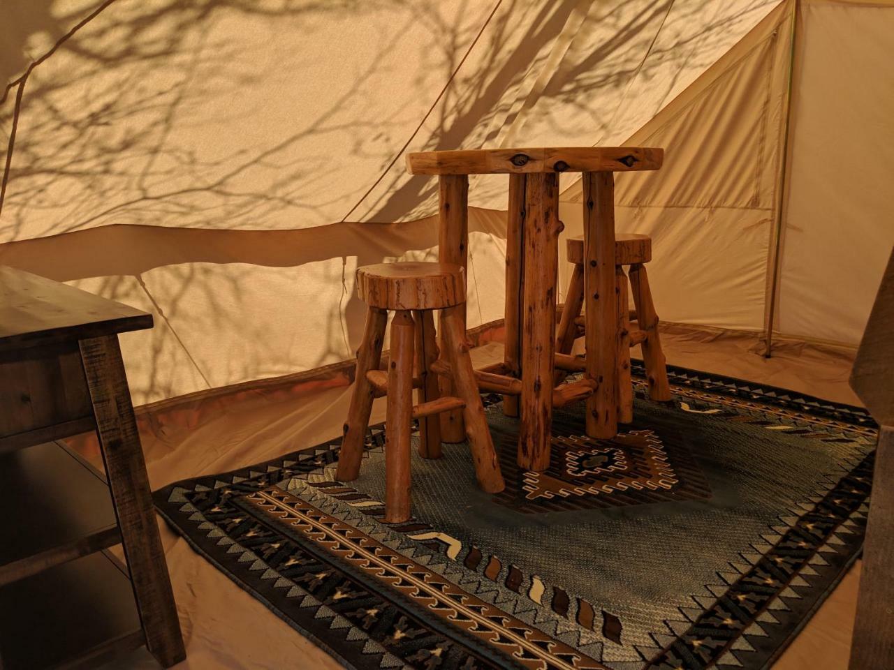Funstays Glamping Setup Tent In Rv Park #6 Ok-T6 Moab Exterior foto
